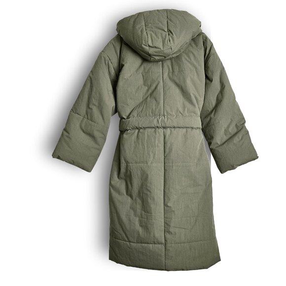 Proenza Schouler White Label Technical Suiting Wrap Coat - Picture 3 of 9